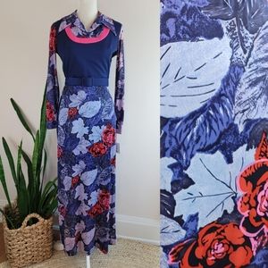 VTG 70s Toni Todd Floral Dress